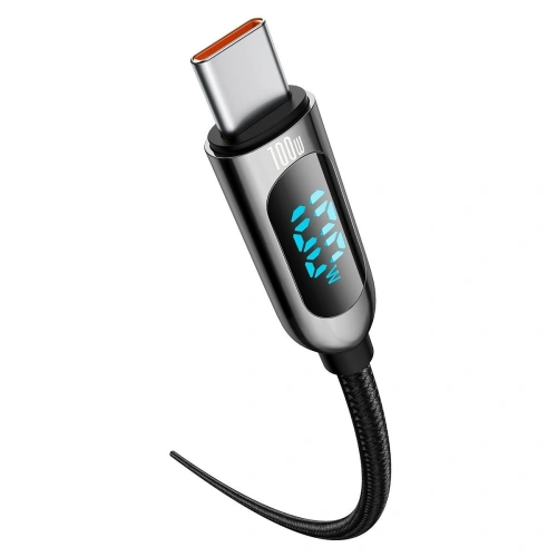 Kup Cablul USB-C la USB-C Baseus Display, Power Delivery, 100W, 1m (negru) - BSU2773BLK - {ean13} - Sklep Home Screen