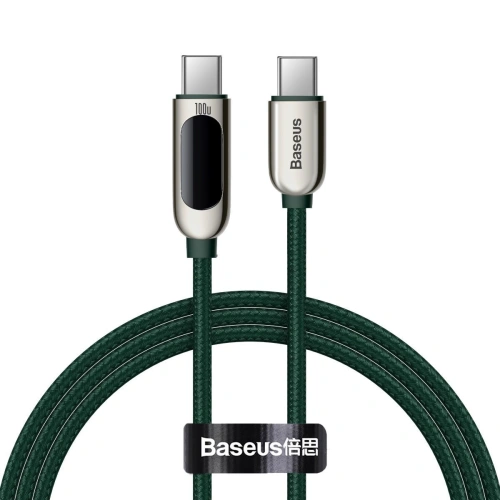 Kup Baseus USB-C auf USB-C Display Kabel, Power Delivery, 100W, 1m (grün) - BSU2774GRN - {ean13} - Sklep Home Screen