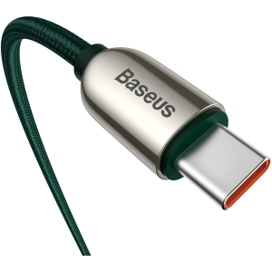 Kup USB-C to USB-C kábel Baseus kijelző, Power Delivery, 100W, 1m (zöld) - BSU2774GRN - {ean13} - Sklep Home Screen