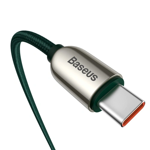 Kup Kabel USB-C do USB-C Baseus Display, Power Delivery, 100W, 1m (zelený) - BSU2774GRN - {ean13} - Sklep Home Screen