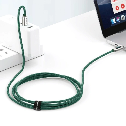 Kup Kabel USB-C do USB-C Baseus Display, Power Delivery, 100W, 1m (zelený) - BSU2774GRN - {ean13} - Sklep Home Screen
