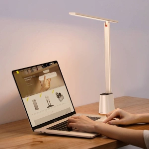 Kup Lampa biurowa Baseus Smart Eye skládací, akumulátorová (bílá) - BSU2775WHT - {ean13} - Sklep Home Screen