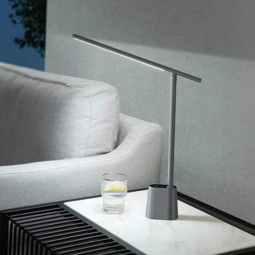 Buy Baseus Smart Eye folding desk lamp rechargeable (grey) - BSU2776GRY - {ean13} - Home Screen Store Europe