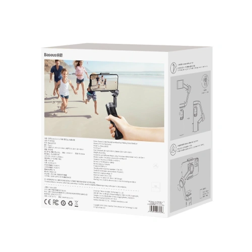 Kup Stabilizator manual / gimbal Baseus pentru smartphone-uri (gri) - BSU2777GRY - {ean13} - Sklep Home Screen