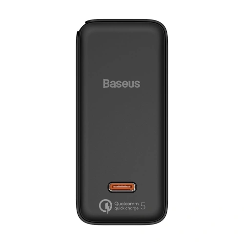Buy Baseus GaN2 Fast Charger 1C 100W with USB-C cable for USB-C 5A, 1,5m (black) - BSU2778BLK - {ean13} - Home Screen Store Europe