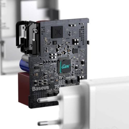 Kup Încărcător de rețea Baseus GaN2, USB-C, 100W, QC 5.0 (alb) + cablu USB-C la USB-C, 5A, 1,5m (alb) - BSU2779WHT - {ean13} - Sklep Home Screen