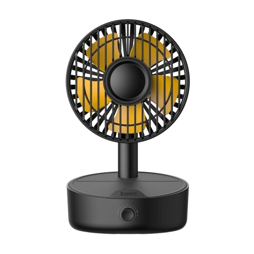 Buy Baseus Hermit desktop wireless charger 10W with oscillating fan (black) - BSU2780BLK - {ean13} - Home Screen Store Europe