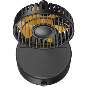 Kup Stolní ventilátor Baseus Hermit s indukční nabíječkou 10W (černý) - BSU2780BLK - {ean13} - Sklep Home Screen