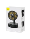 Kup Stolní ventilátor Baseus Hermit s indukční nabíječkou 10W (černý) - BSU2780BLK - {ean13} - Sklep Home Screen