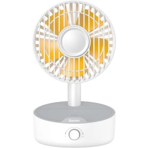 Kup Stolní ventilátor Baseus Hermit s indukční nabíječkou 10W (bílý) - BSU2782WHT - {ean13} - Sklep Home Screen