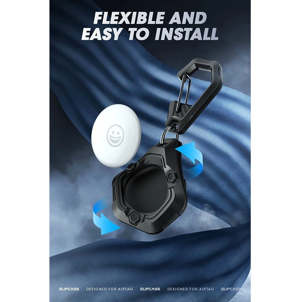 Etui Supcase Beetle Pro Apple AirTag Black