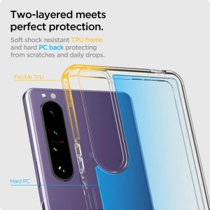 Etui Spigen Ultra Hybrid Sony Xperia 1 III Átlátszó