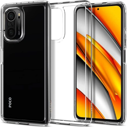 Kup Etui Spigen Ultra Hybrid Xiaomi Mi 11i/POCO F3 Crystal Clear - SPN1648CL - {ean13} - Sklep Home Screen