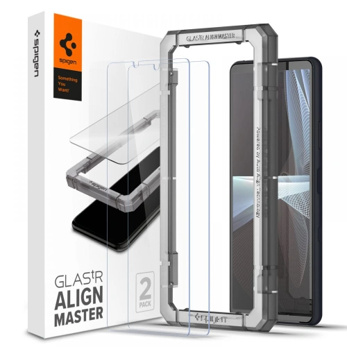 Kup Tvrzené sklo Spigen GLAS.tR Slim AlignMaster Sony Xperia 10 III [2 PACK] - SPN1650 - {ean13} - Sklep Home Screen
