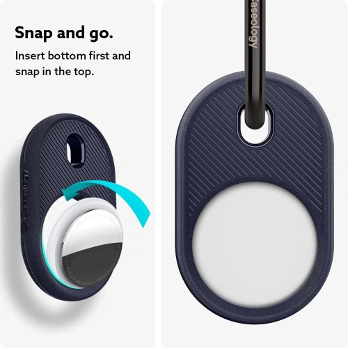 Kup Caseology Apple Koffer Tresor AirTag Deep Navy - CSL008NAV - {ean13} - Sklep Home Screen