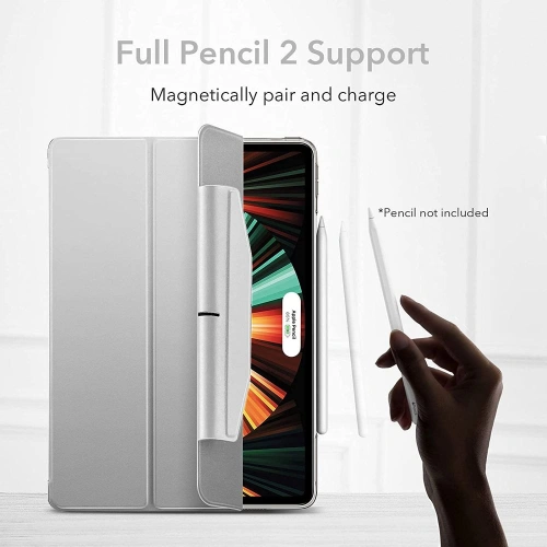 Kup Etui ESR Ascend Trifold Apple iPad Pro 12.9 2021 (5. generacji) Silver Grey - ESR353SLVGRY - {ean13} - Sklep Home Screen
