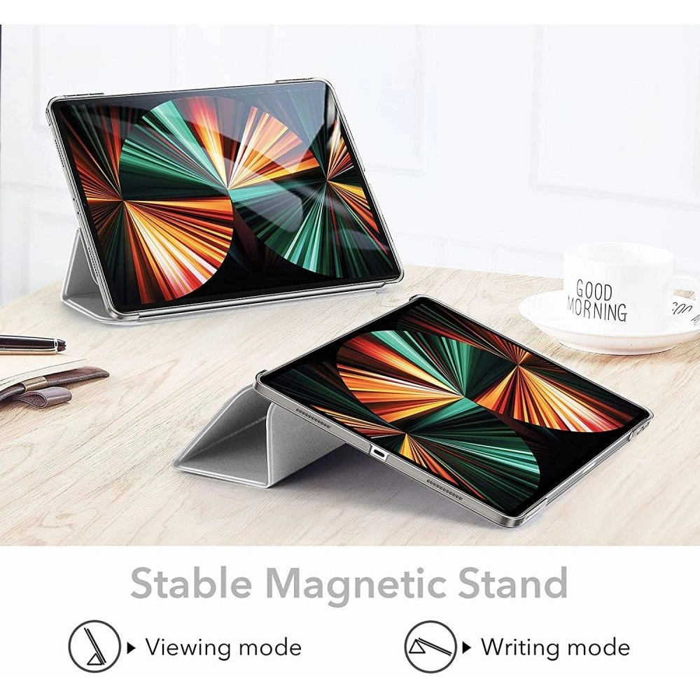 Etui ESR Ascend Trifold Apple iPad Pro 12.9 2021 (5. generacji) Silver Grey