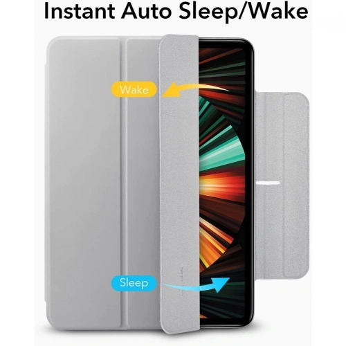 Kup Etui ESR Rebound Magnetic Apple iPad Pro 12.9 2020/2021 (a 2-a și a 3-a generație) Gri Argintiu - ESR354SLVGRY - {ean13} - Sklep Home Screen