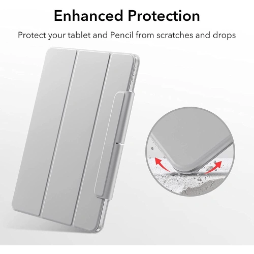 Kup Etui ESR Rebound Magnetic Apple iPad Pro 12.9 2020/2021 (a 2-a și a 3-a generație) Gri Argintiu - ESR354SLVGRY - {ean13} - Sklep Home Screen