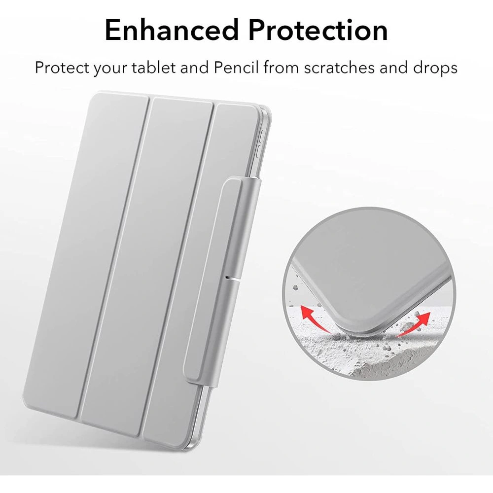 Etui ESR Rebound Magnetic Apple iPad Pro 12.9 2020/2021 (2. i 3. generacji) Silver Grey