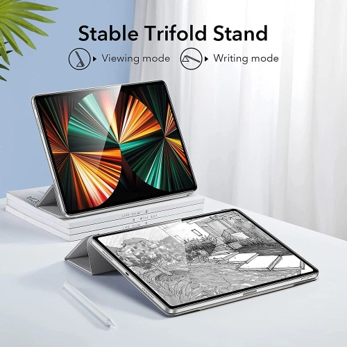 Kup Etui ESR Rebound Magnetic Apple iPad Pro 12.9 2020/2021 (a 2-a și a 3-a generație) Gri Argintiu - ESR354SLVGRY - {ean13} - Sklep Home Screen