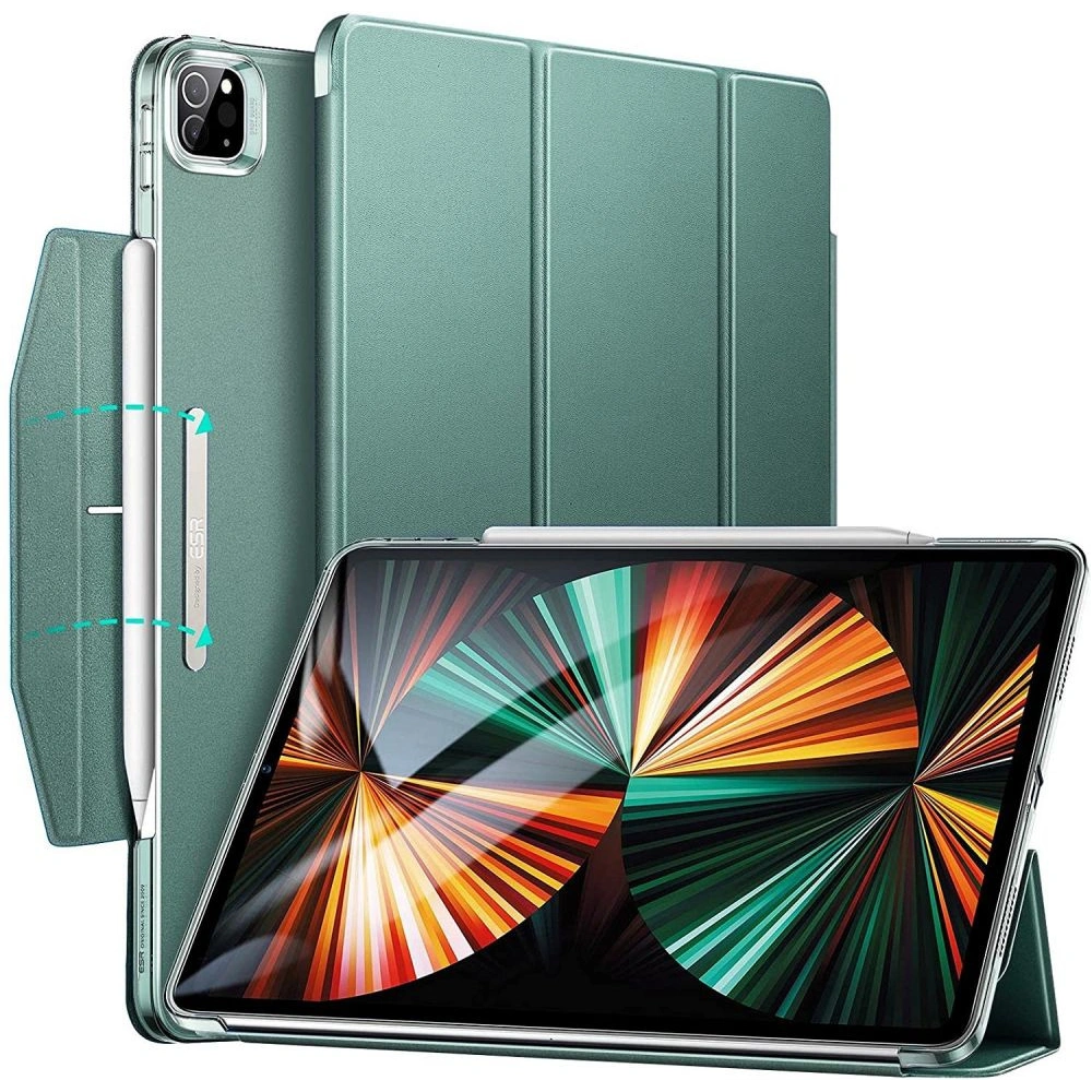 Etui ESR Ascend Trifold Apple iPad Pro 12.9 2021 (5. generacji) Forest Green
