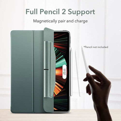 Kup Etui ESR Ascend Trifold Apple iPad Pro 12.9 2021 (5. generace) Forest Green - ESR355GRN - {ean13} - Sklep Home Screen