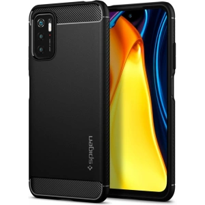 Kup Etui Spigen Rugged Armor Pocophone M3 Pro 5G/Redmi Note 10 5G Matte Black - SPN1652BLK - {ean13} - Sklep Home Screen