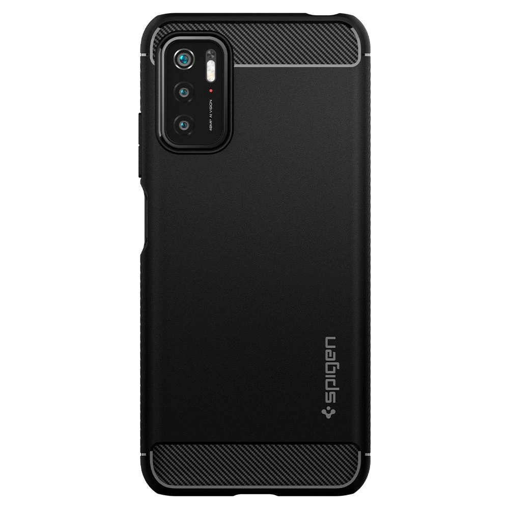 Etui Spigen Rugged Armor Pocophone M3 Pro 5G/Redmi Note 10 5G Matte Black