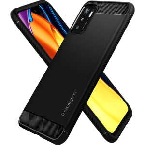 Kup Etui Spigen Rugged Armor Pocophone M3 Pro 5G/Redmi Note 10 5G Matte Black - SPN1652BLK - {ean13} - Sklep Home Screen
