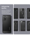 Buy Spigen Rugged Armor Pocophone M3 Pro 5G/Redmi Note 10 5G Matte Black - SPN1652BLK - {ean13} - Home Screen Store Europe