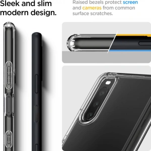 Kup Etui Spigen Ultra Hybrid Sony Xperia 10 III Crystal Clear - SPN1653CL - {ean13} - Sklep Home Screen