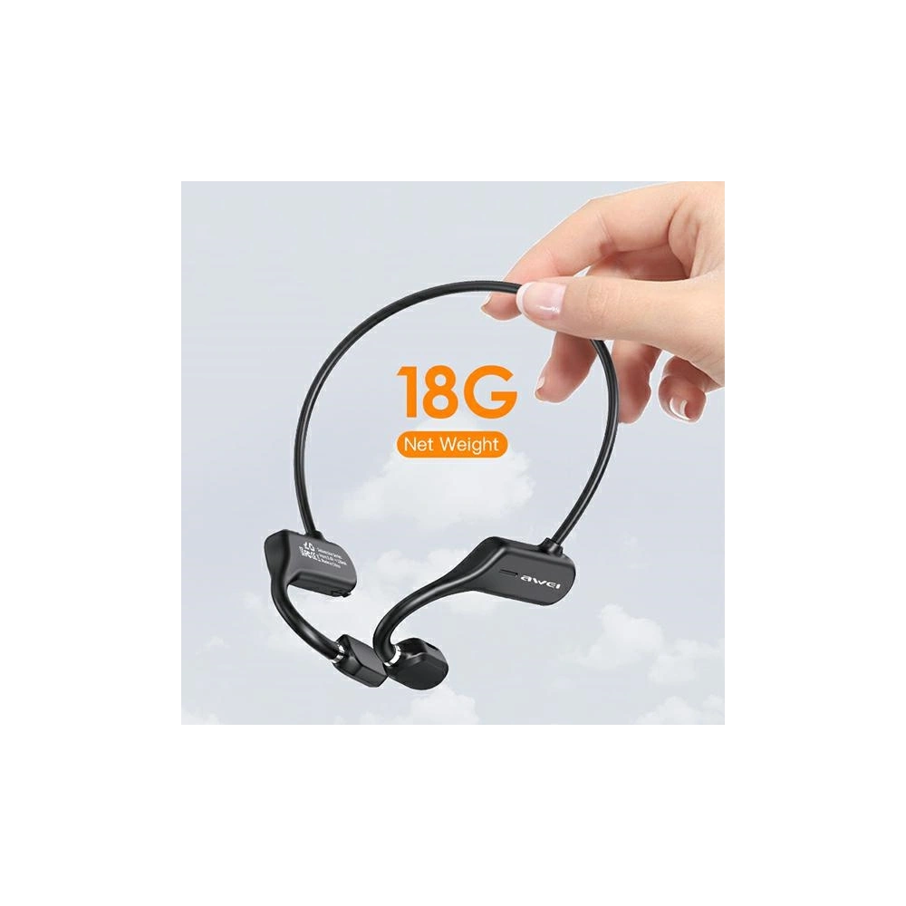 AWEI słuchawki sportowe Bluetooth A889BL czarny/black