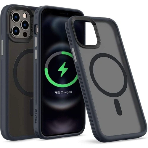 Kup Spigen Apple Tasche Cyrill Color Brick MagSafe iPhone 12/12 Pro Graphit - SPN1654GPH - {ean13} - Sklep Home Screen