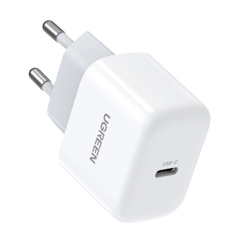 Kup Mini síťový nabíječ UGREEN, USB-C, 20W, PD (bílý) - UGR976WHT - {ean13} - Sklep Home Screen