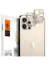 Edzett üveg a Spigen Optik Kamera Lencsére Apple iPhone 12 Pro Gold
