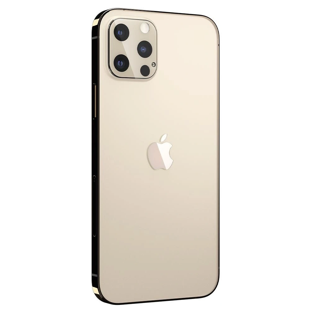 Szkło hartowane na aparat Spigen Optik Camera Lens Apple iPhone 12 Pro Gold