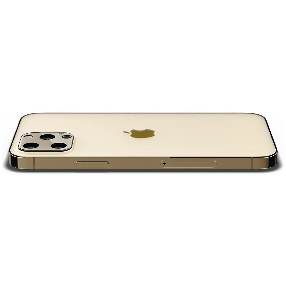 Szkło hartowane na aparat Spigen Optik Camera Lens Apple iPhone 12 Pro Gold