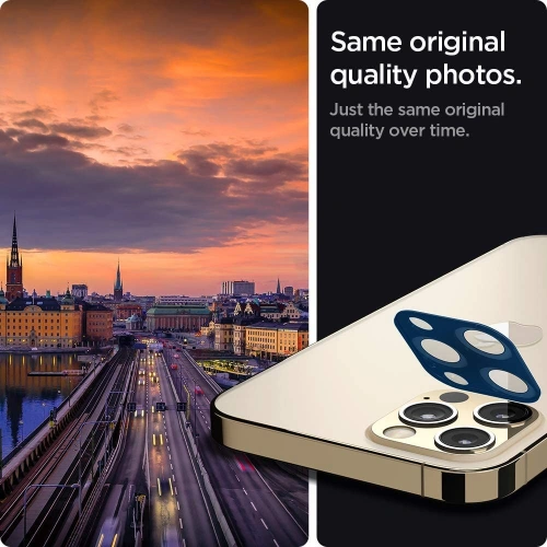Kup Szkło hartowane na aparat Spigen Optik Camera Lens Apple iPhone 12 Pro Gold - SPN1656GLD - {ean13} - Sklep Home Screen