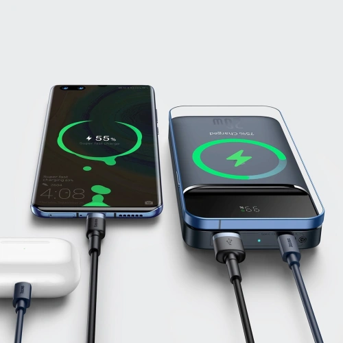 Kup Powerbank Baseus Magnetic s indukčním nabíjením, 10000mAh, 20W, USB + USB-C (modrý) - BSU2780BLU - {ean13} - Sklep Home Screen
