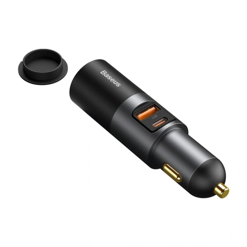Kup Încărcător auto Baseus Share Together Fast cu priză pentru bricheta auto, USB + USB-C, 120W (gri) - BSU2782GRY - {ean13} - Sklep Home Screen
