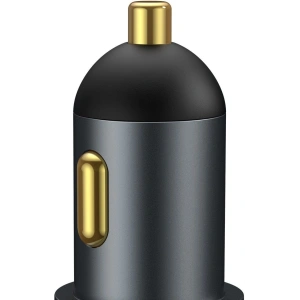 Kup Ładowarka samochodowa Baseus Share Together Fast z gniazdem zapalniczki, USB + USB-C, 120W (szara) - BSU2782GRY - {ean13} - Sklep Home Screen