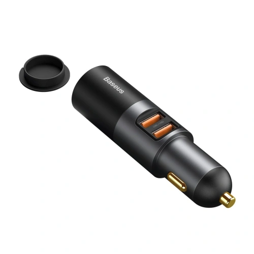 Kup Încărcător auto Baseus Share Together Fast cu priză pentru brichetă, 2x USB, 120W (gri) - BSU2783GRY - {ean13} - Sklep Home Screen