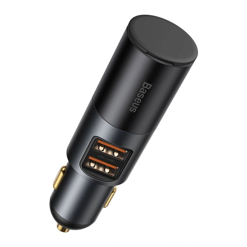 Kup Încărcător auto Baseus Share Together Fast cu priză pentru brichetă, 2x USB, 120W (gri) - BSU2783GRY - {ean13} - Sklep Home Screen