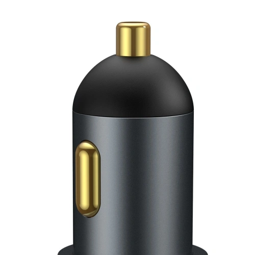 Kup Ładowarka samochodowa Baseus Share Together Fast z gniazdem zapalniczki, 2x USB, 120W (szara) - BSU2783GRY - {ean13} - Sklep Home Screen