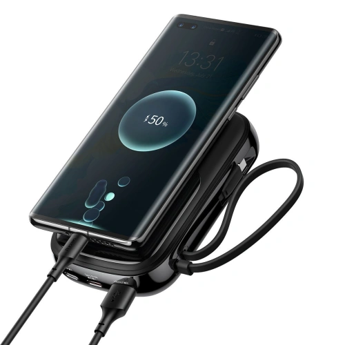 Kup Powerbank Baseus Qpow 20000mAh, IP, USB, USB-C, 22W s kabelem Lightning (černý) - BSU2784BLK - {ean13} - Sklep Home Screen