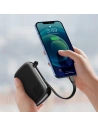 Buy Baseus Q pow Digital Display Power Bank 20000mAh, IP, USB, USB-C, 22,5W (With Lightning Cable) Black - BSU2784BLK - {ean13} - Home Screen Store Europe