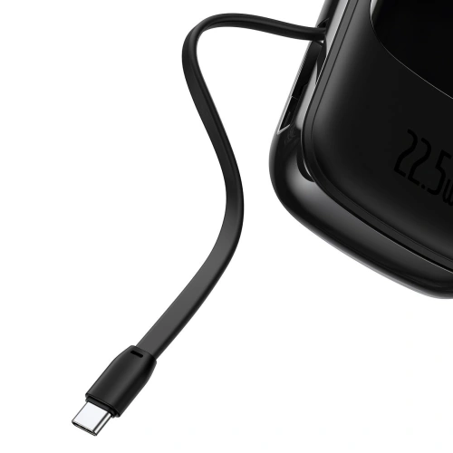 Kup Powerbank Baseus Qpow 20000mAh, IP, USB, USB-C, 22.5W s kabelem USB-C (černý) - BSU2785BLK - {ean13} - Sklep Home Screen