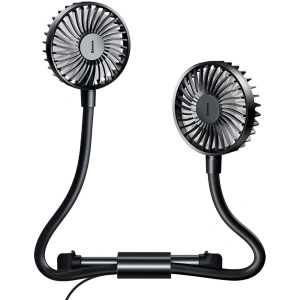 Kup Automobilový ventilátor / větrák Baseus Blustery na opěrku hlavy, USB (černý) - BSU2787BLK - {ean13} - Sklep Home Screen