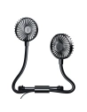Autós ventilátor / légkavaró Baseus Blustery fejtámlára, USB (fekete)